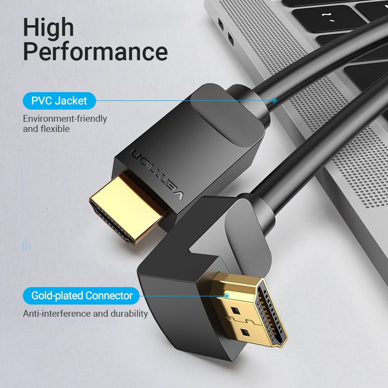 Vention HDMI™ Right Angle Cable 270 Degree - Vention