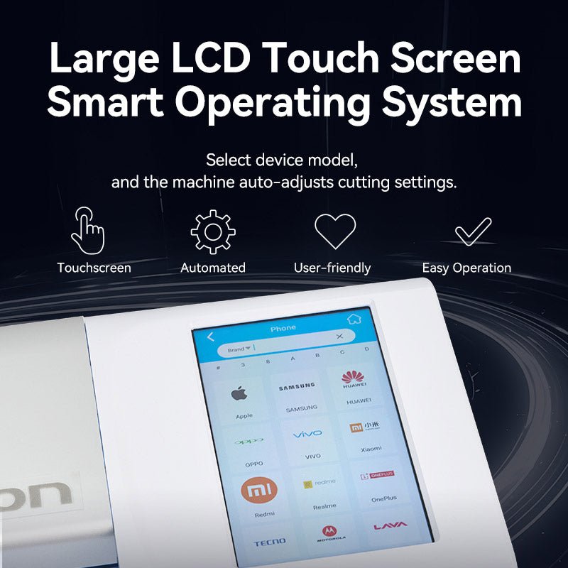 Vention Intelligent Screen Film Cutter with Touch Screen - EU Plug - Vention