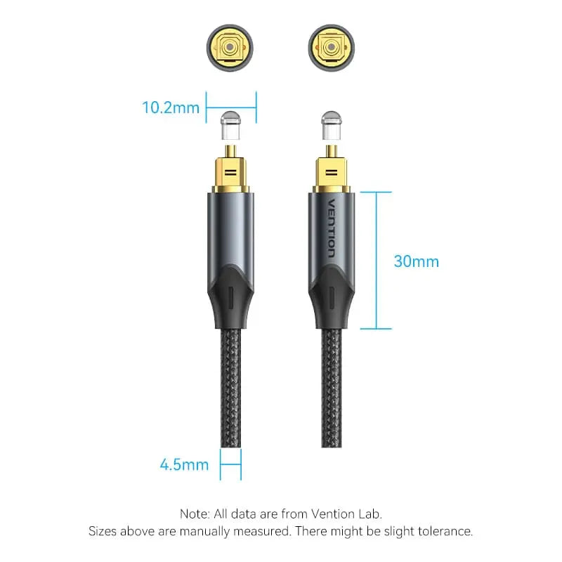 Optical Fiber Audio Cable - Vention