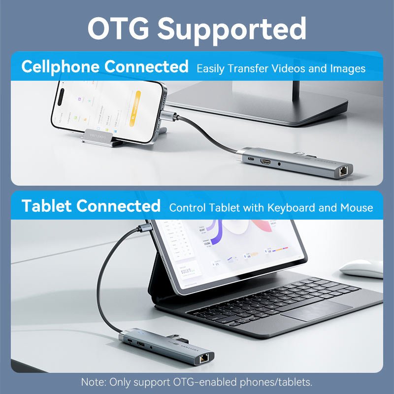 Vention 9-in-1 USB-C Docking Station - Vention