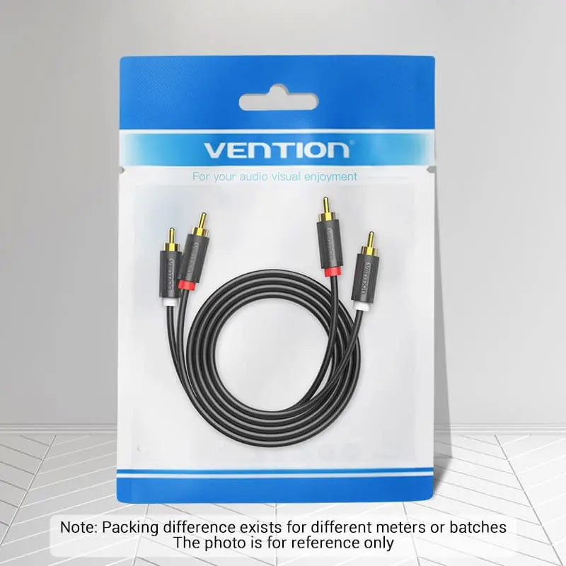 Vention 2-Male to 2-Male RCA Cable - Vention
