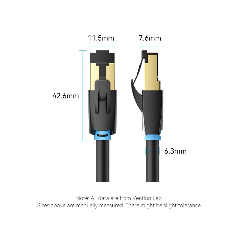 Vention Cat8 SFTP Ethernet Patch Cable - Vention