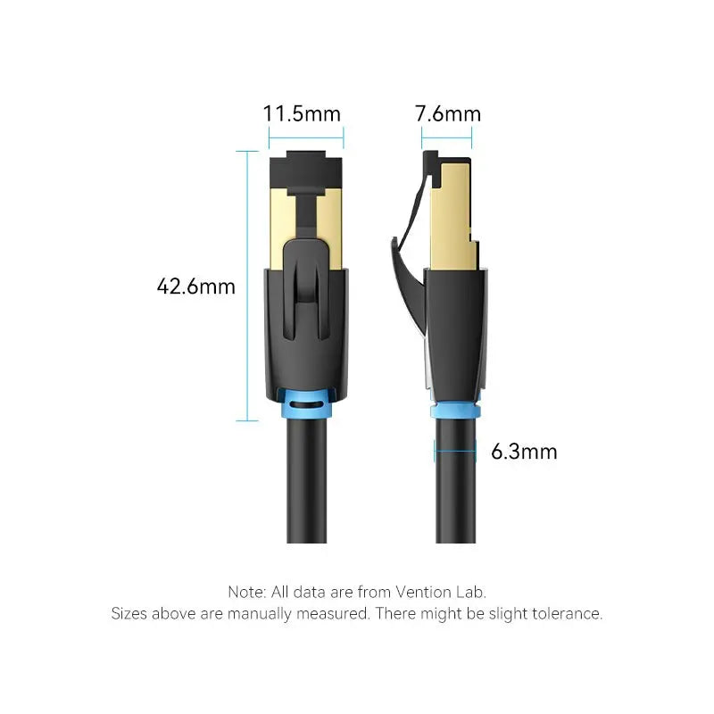 Vention Cat8 SFTP Ethernet Patch Cable - Vention
