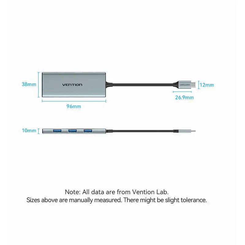 Vention 7-in-1 USB-C Docking Station - Vention
