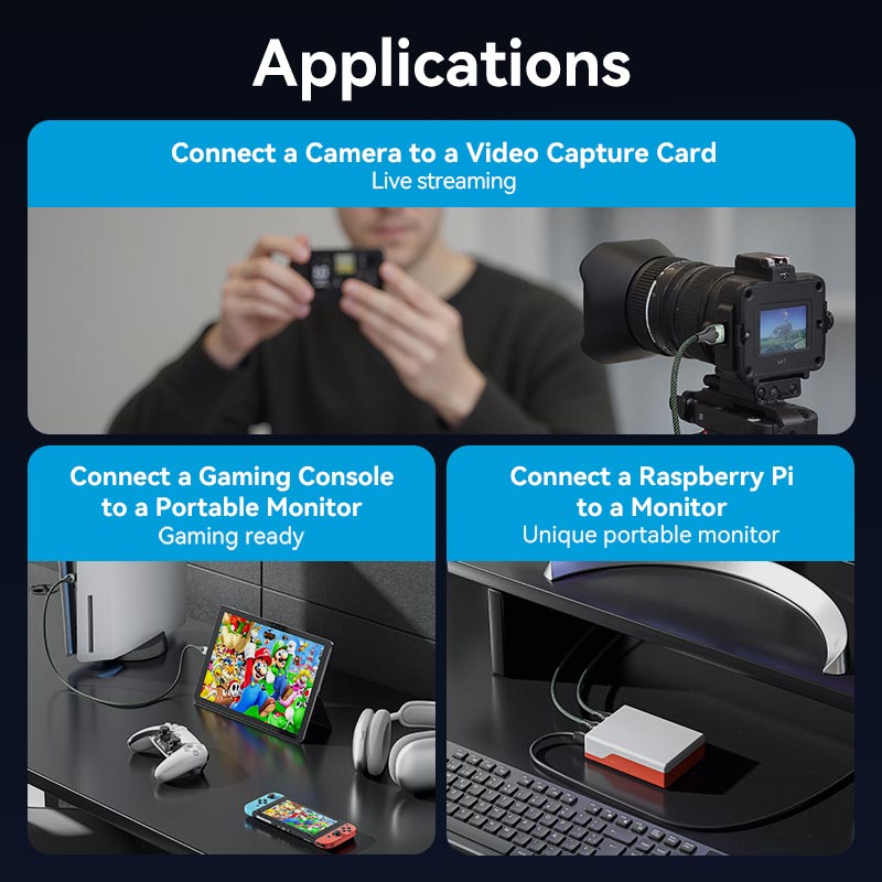 Vention HDMI™-D to HDMI™-A Cable - Vention