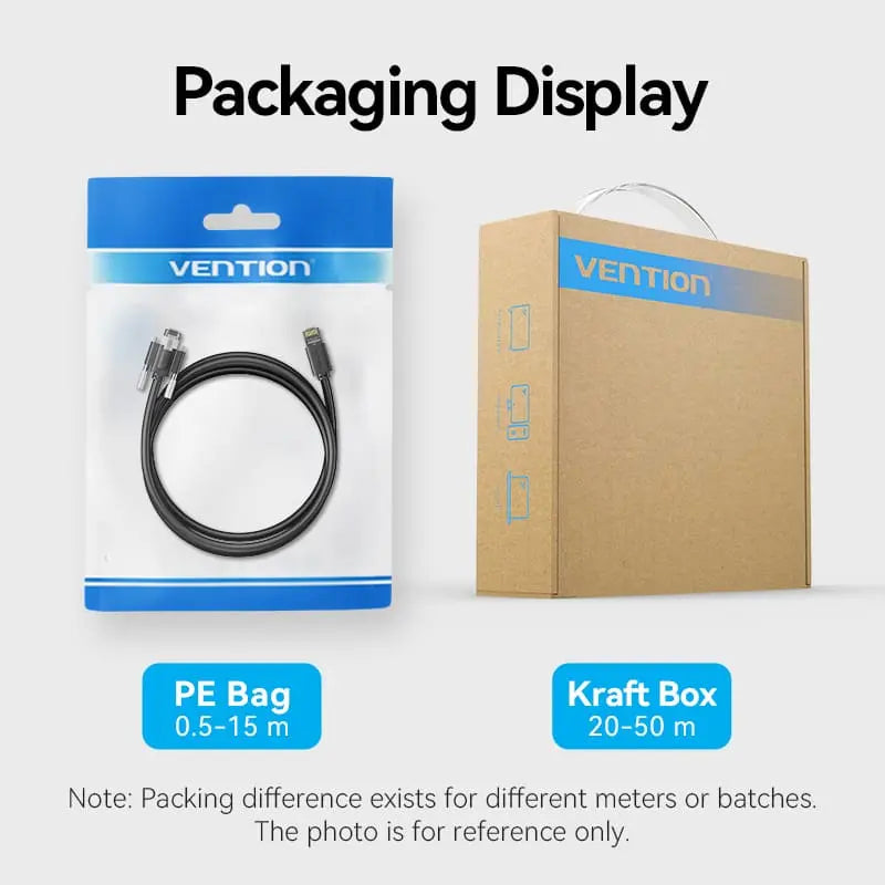 Vention Cat6A SFTP Industrial Camera Ethernet Patch Cable - Vention