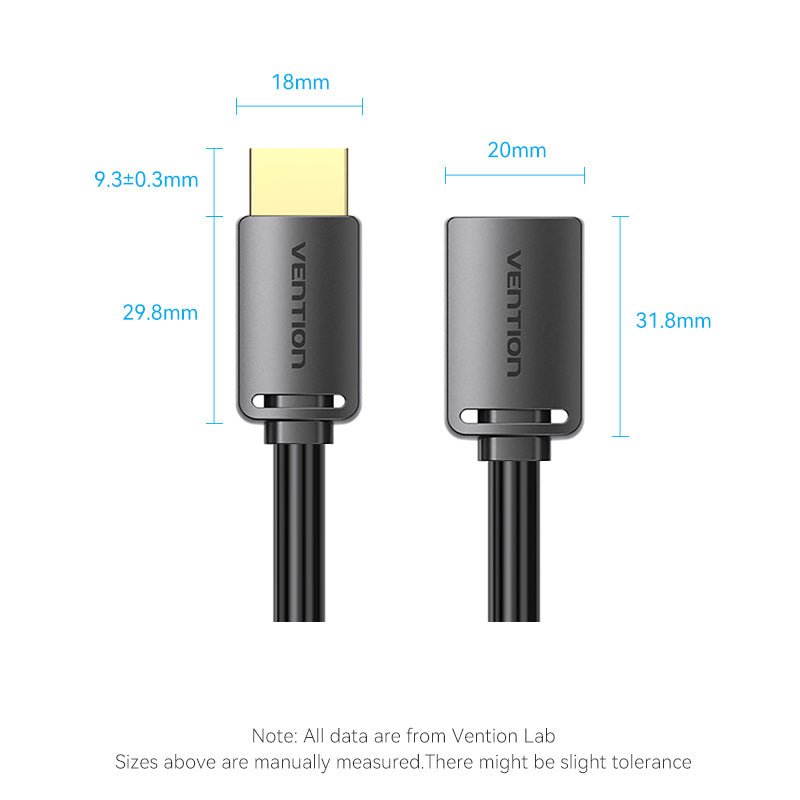 Vention HDMI™ Extension Cable - Vention