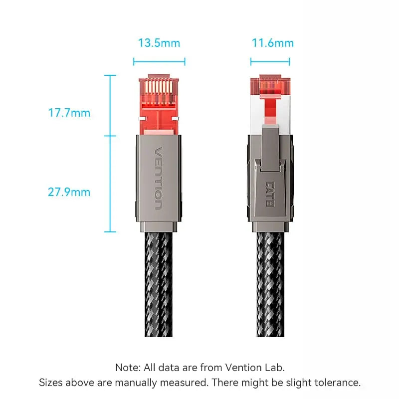 Cat8 SFTP Gaming Patch Cable - Vention