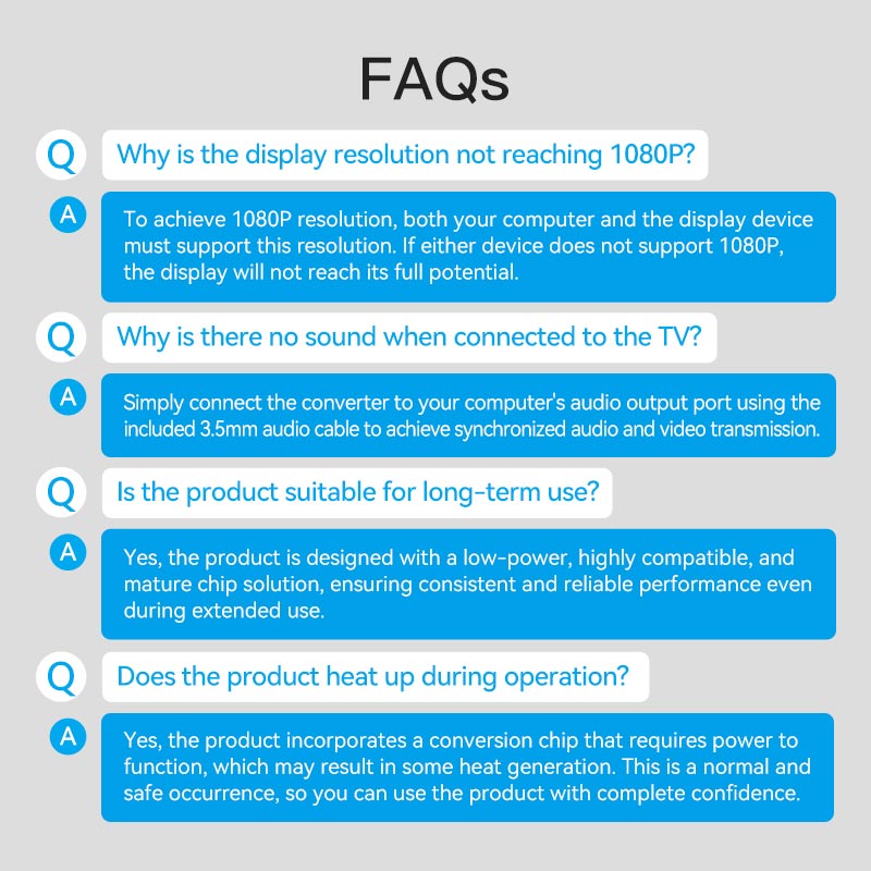 Vention VGA to HDMI™ Converter with Female Micro USB and Audio Port