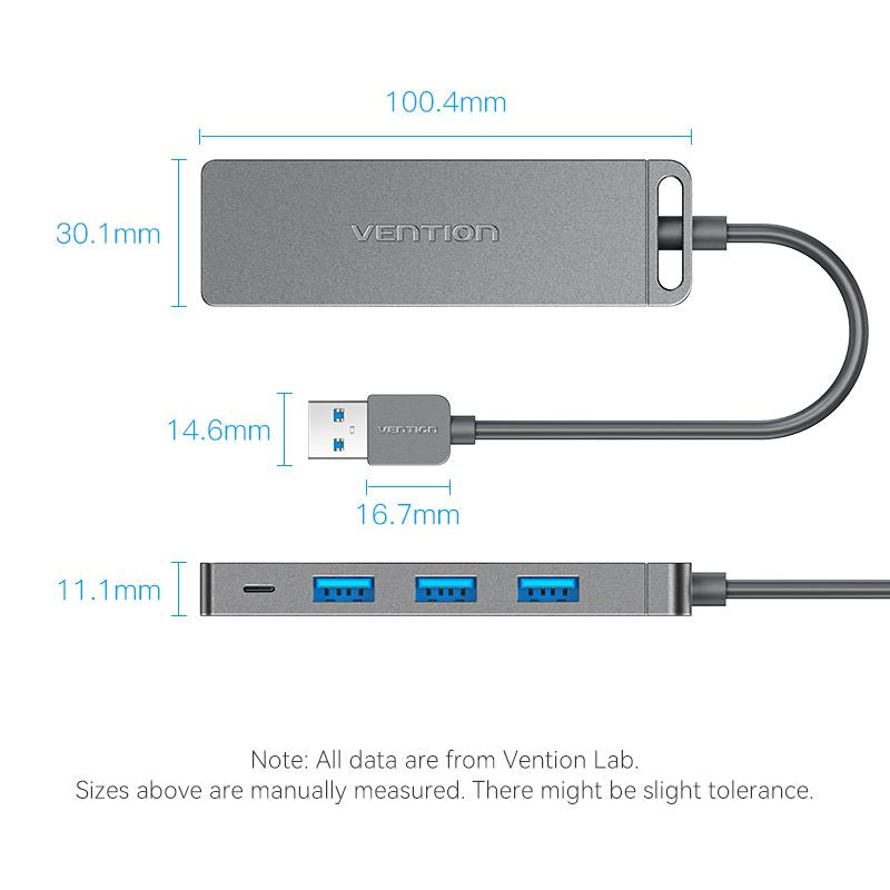 <tc>Vention</tc> Hub USB 3.0 5 en 1