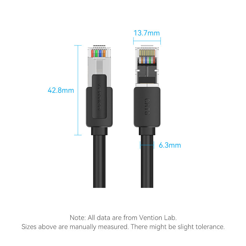 Vention Cat8 SFTP Ethernet Patch Cable