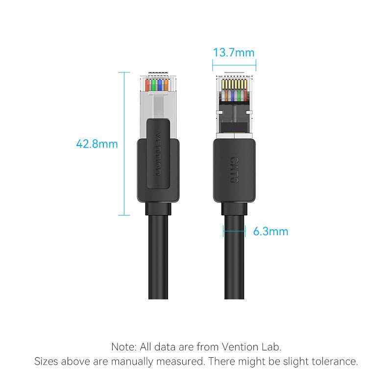 Vention Cat8 SFTP Ethernet Patch Cable - Vention