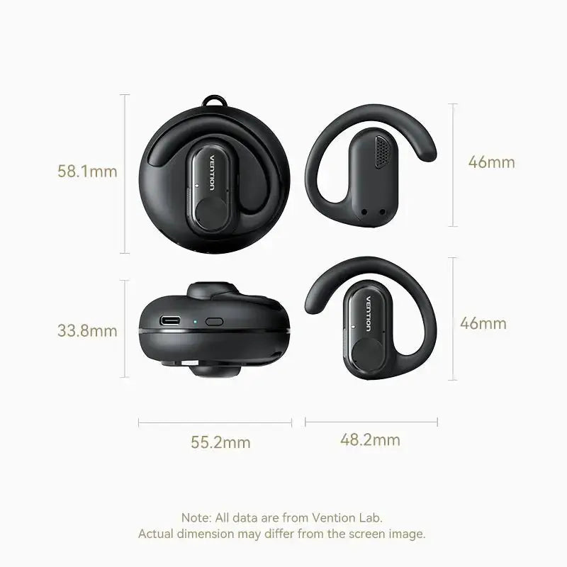 Vention Wireless Bluetooth Open Ear Headphones OpenBeat - Vention