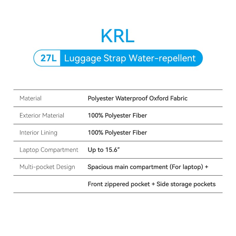 Water-Repellent Anti-Theft Laptop Backpack (45cm x 30cm x 15cm) with USB Charging Port and Lock Black