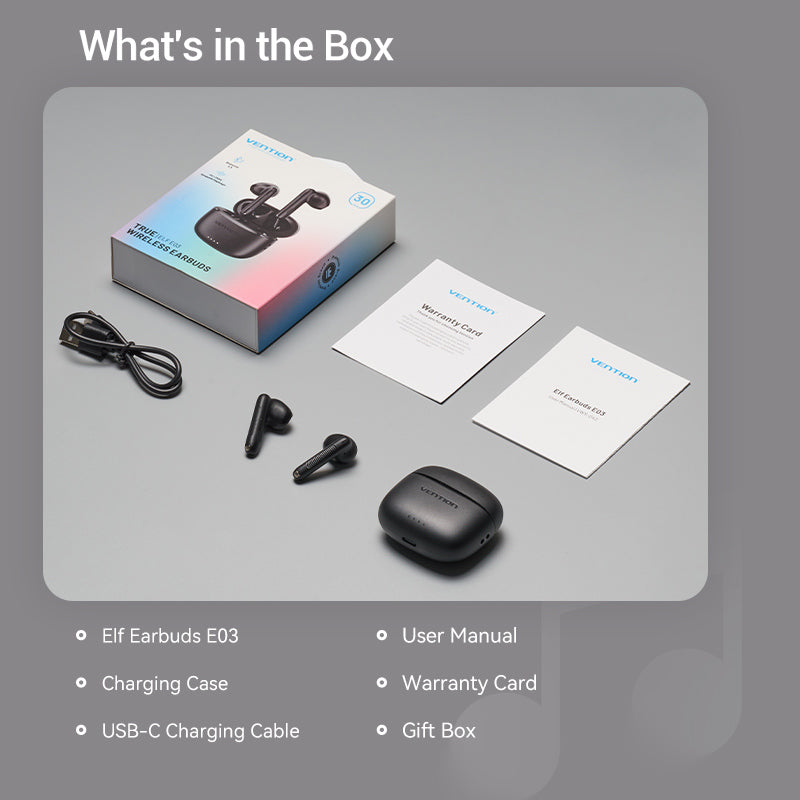 Vention True Wireless Bluetooth Earbuds