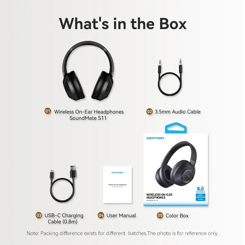 Vention Wireless On-Ear Headphones SoundMate - Vention