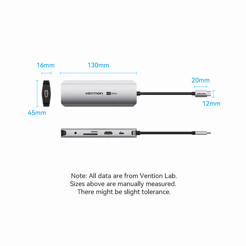 Vention 9-in-1 USB-C Docking Station