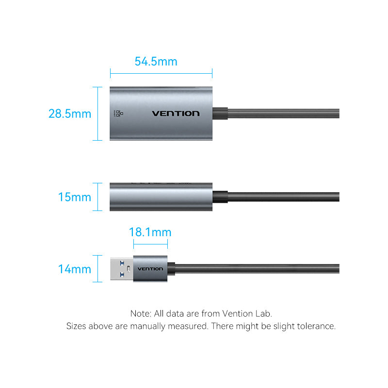 <tc>Vention</tc> Adaptateur USB-A vers Gigabit Ethernet