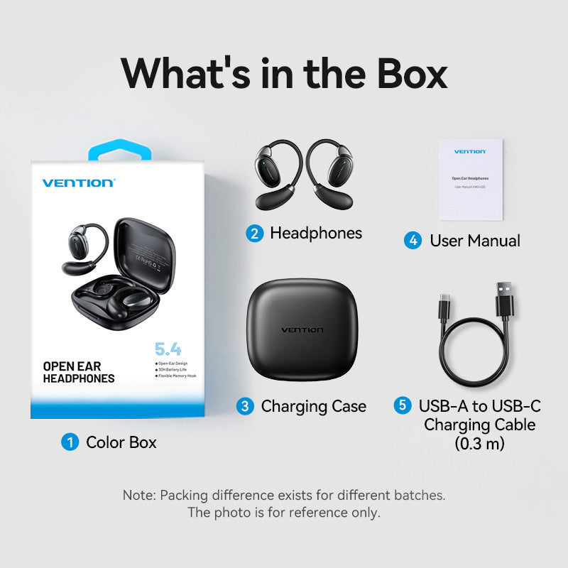 <tc>Vention</tc> Kabellose Bluetooth-Open-Ear-Kopfhörer OpenBeat