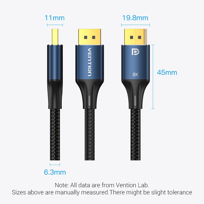 Vention 8K DisplayPort Cable - Vention