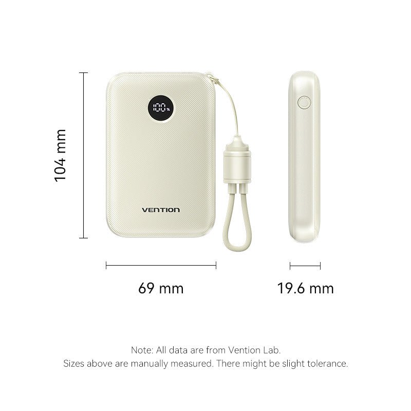 Vention 10000mAh Power Bank 22.5W - Vention