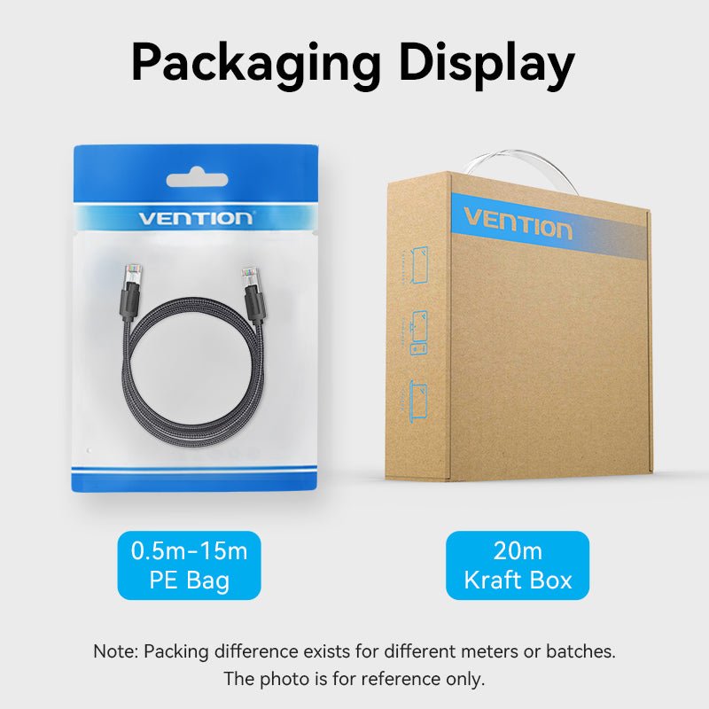 Vention Cat8 SFTP Ethernet Patch Cable - Vention