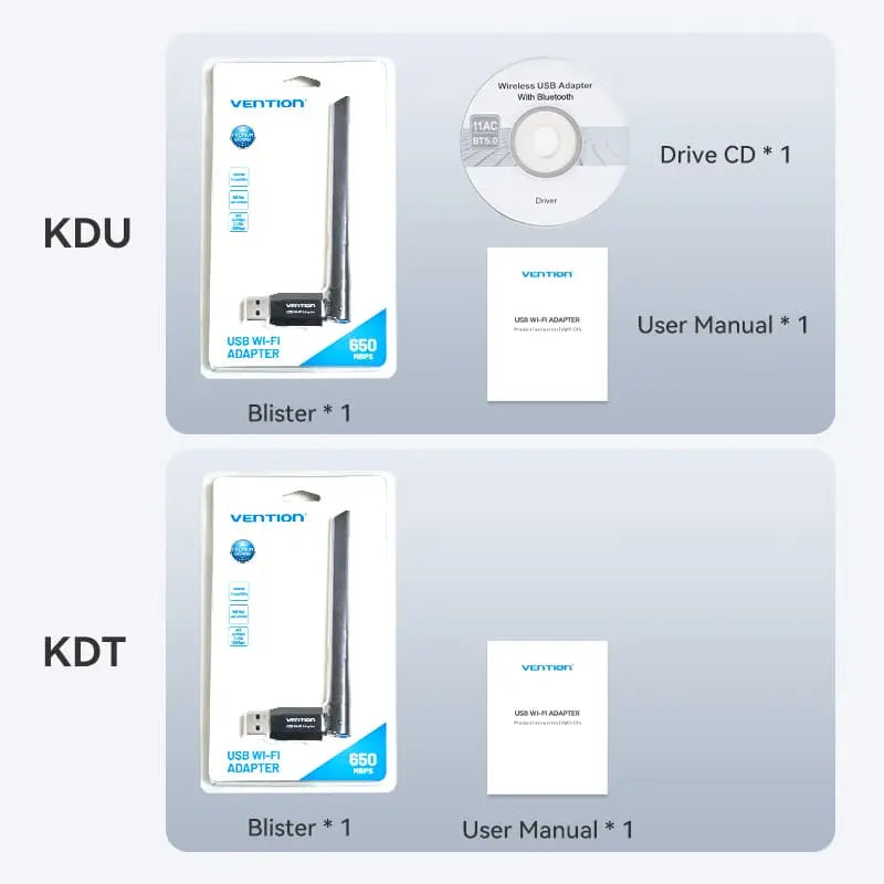 Vention USB Wi-Fi Adapter - Vention