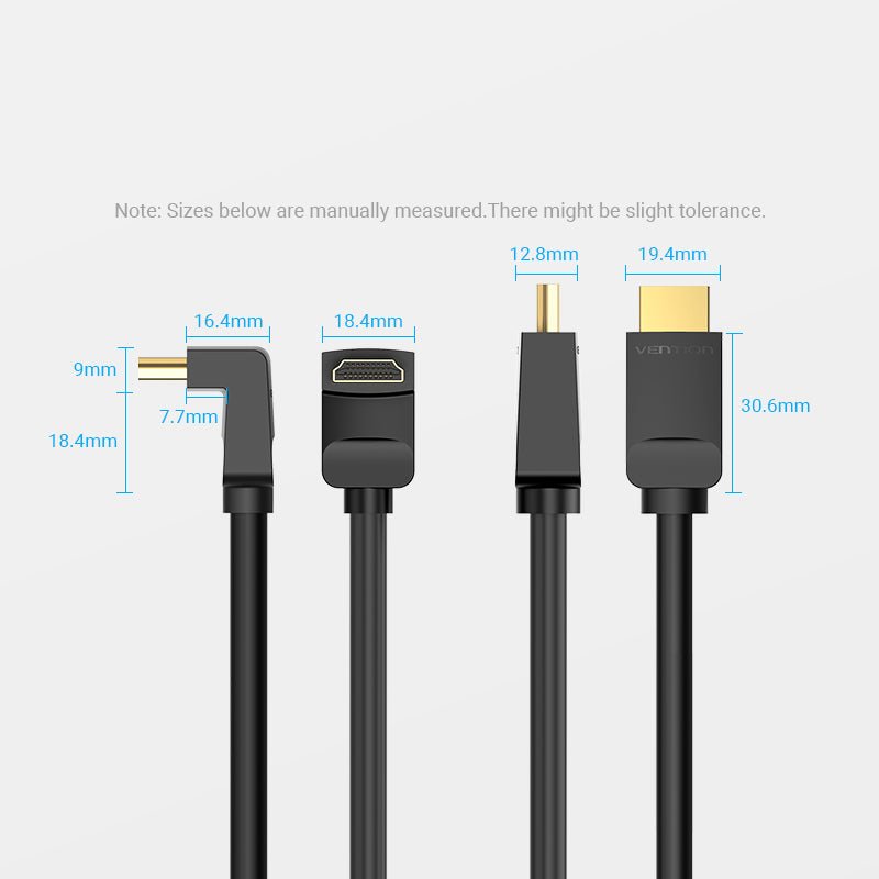 Vention HDMI™ Right Angle Cable 270 Degree - Vention