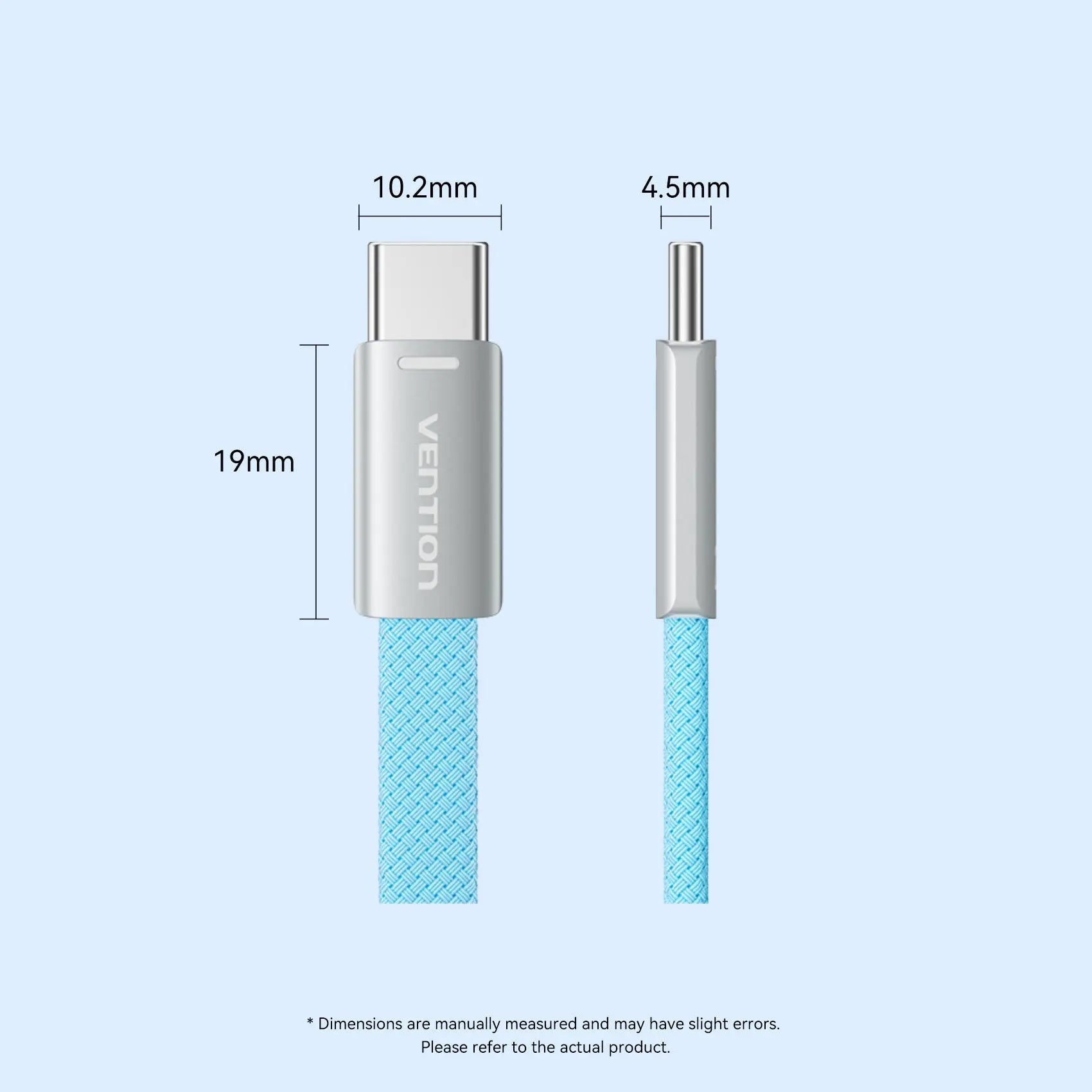 240W USB-C Slim Magnetic Fast Charging Cable - Vention