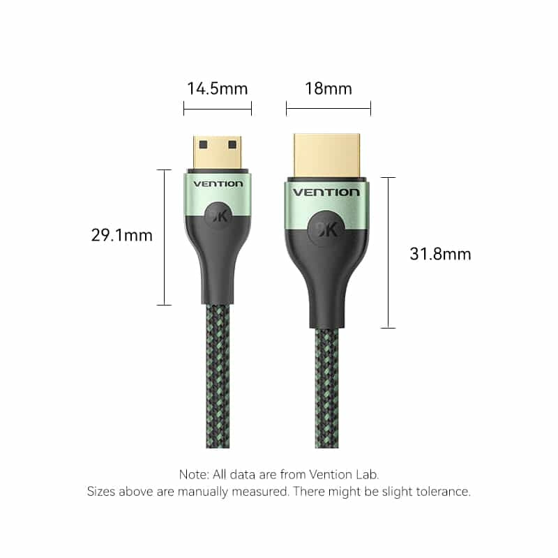 <tc>Vention</tc> HDMI™-C auf HDMI™-A Kabel