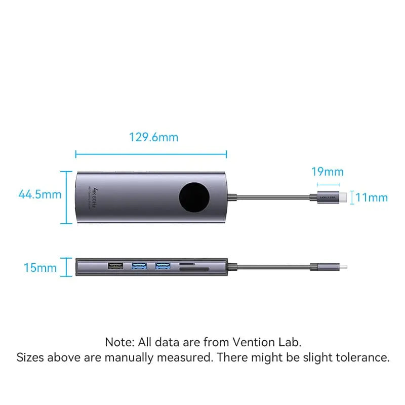 Vention 10-in-1 USB-C MST Docking Station - Vention