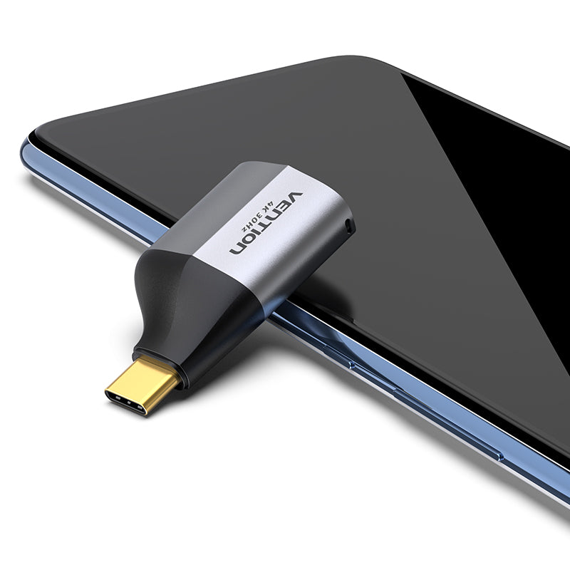 Vention type-C to HDMI Adapter Gray Aluminum Alloy Type