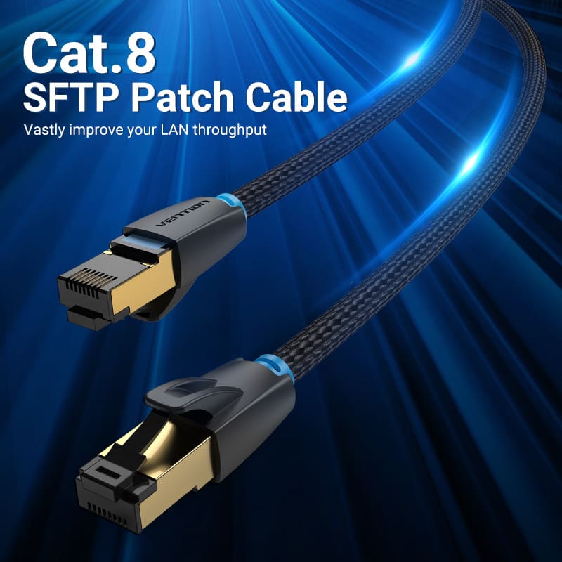 <tc>Vention</tc> Cat8 SFTP-Ethernet-Patchkabel