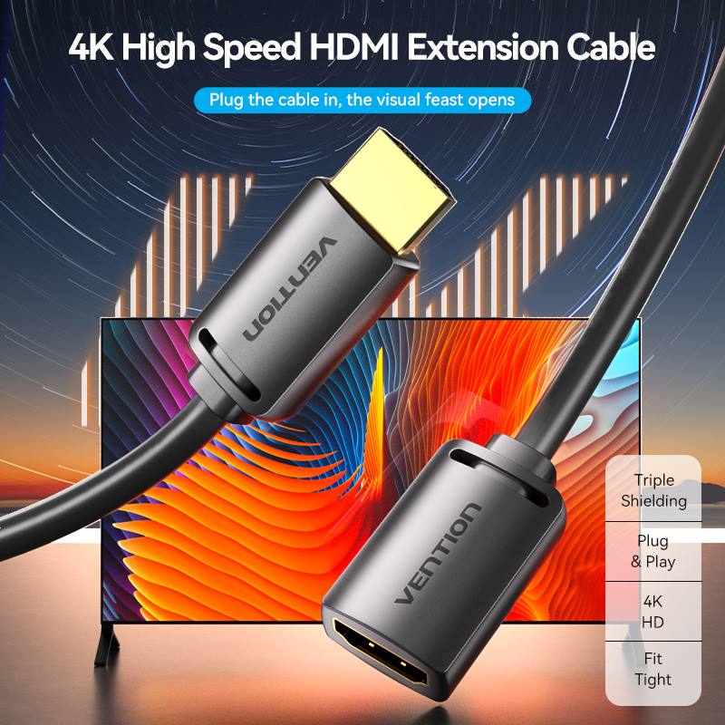 <tc>Vention</tc> Cable de extensión HDMI