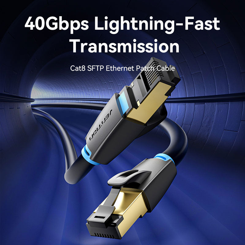 <tc>Vention</tc> Cat8 SFTP-Ethernet-Patchkabel