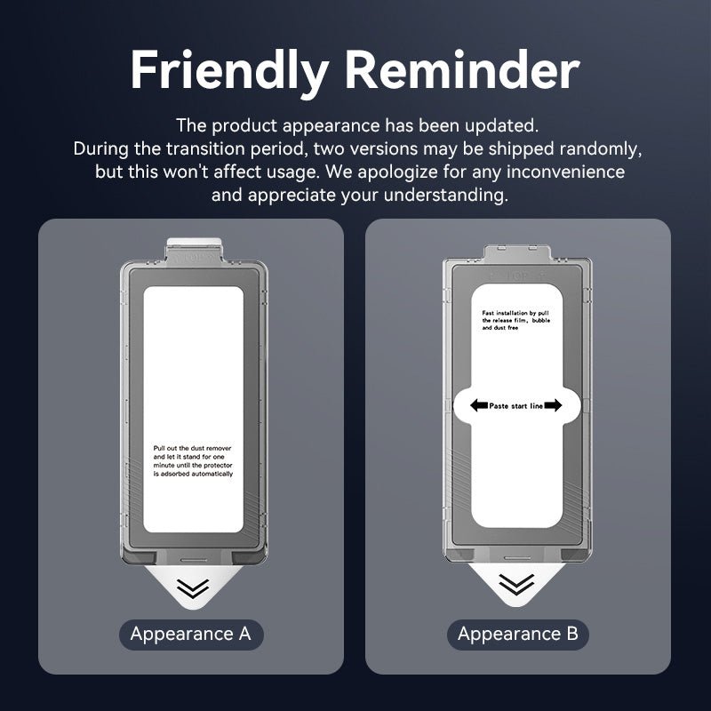 Vention HD Tempered Glass Screen Protector for Samsung Galaxy S25 6.2" with Dust-Free Installation Tool - Vention