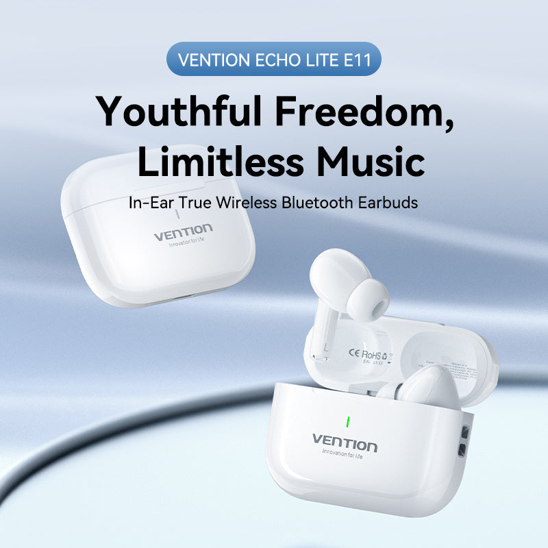 <tc>Vention</tc> Earbud Bluetooth Nirkabel Sejati