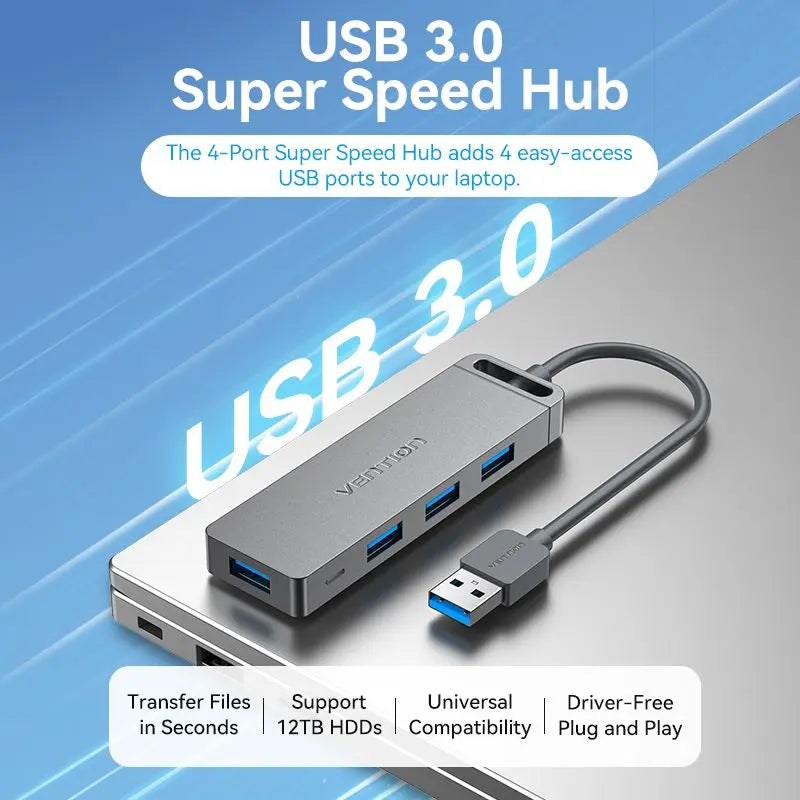 Vention 5-in-1 USB 3.0 Hub - Vention