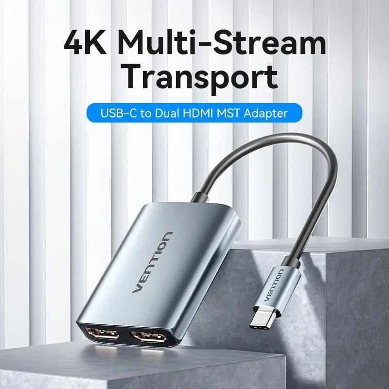Vention USB-C to Dual HDMI™ MST Adapter - Vention