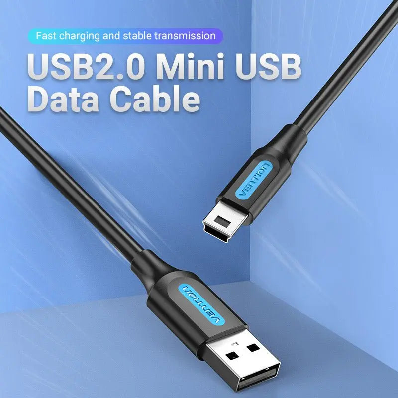 Vention USB 2.0 A Male to Mini-B Male Cable PVC Type - Vention