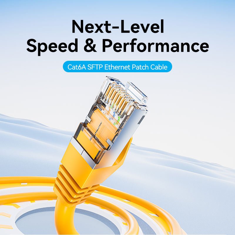Vention Cat.6A SFTP Patch Cable Yellow - Vention