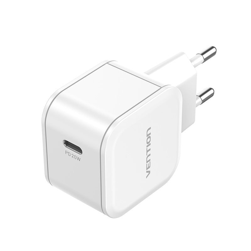 <tc>Vention</tc> Pengisi Daya Dinding USB-C 1 Port 20W Colokan EU