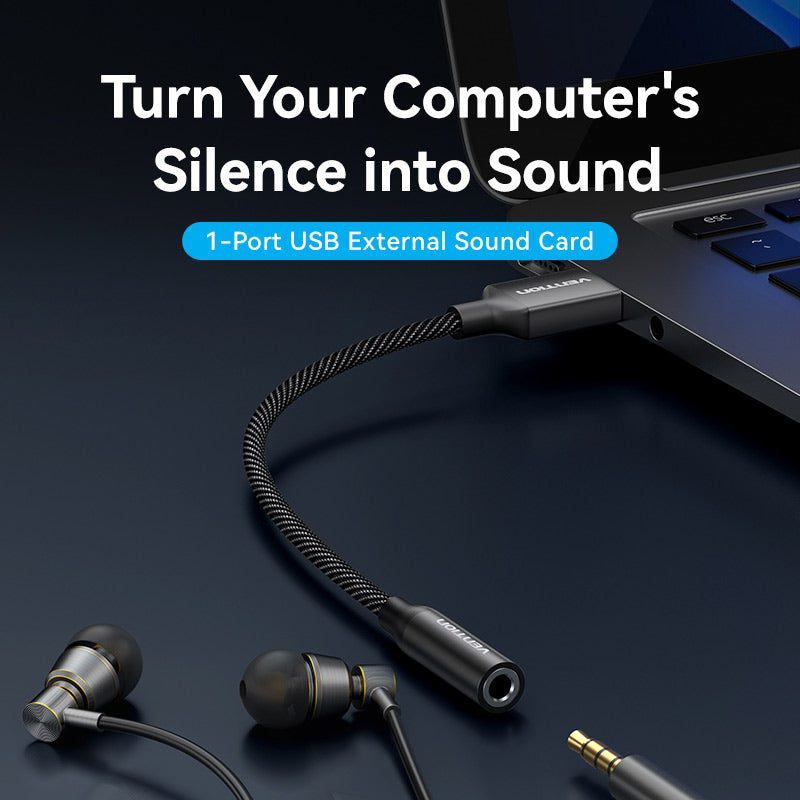 <tc>Vention</tc> Externe USB-Soundkarte