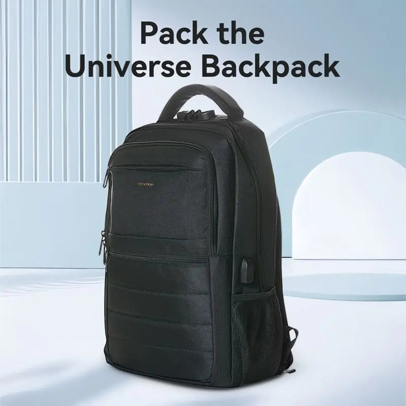 Vention Water-Repellent Laptop Backpack Black - Vention