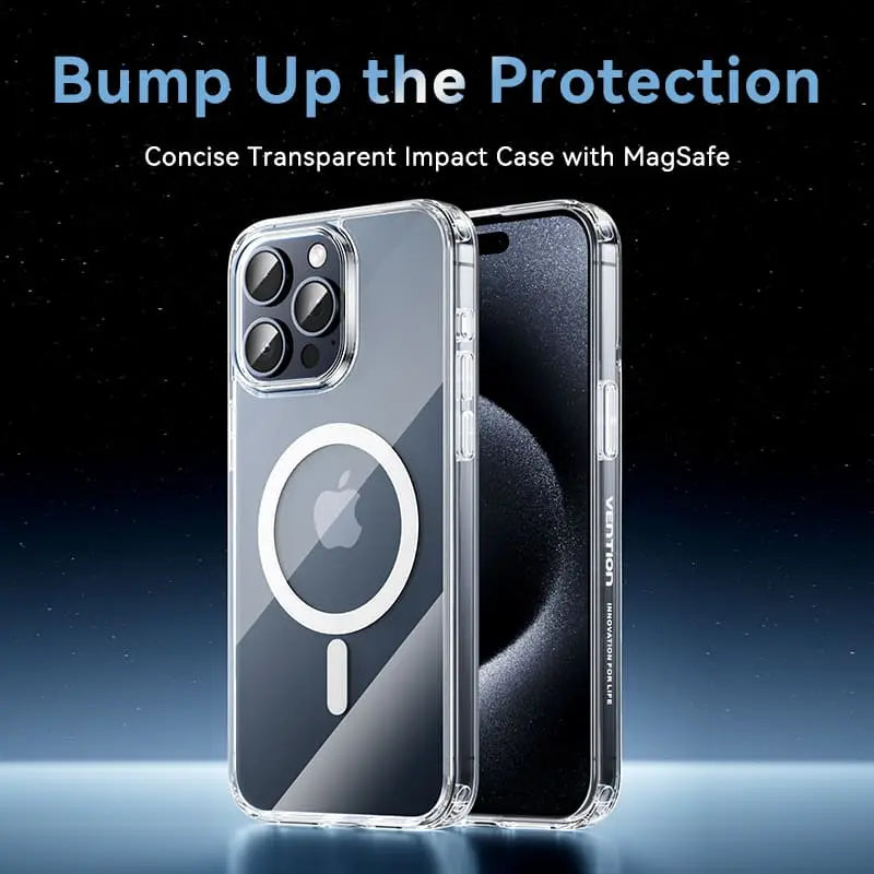 Vention Concise Impact Case for iPhone 13 with MagSafe Transparent - Vention