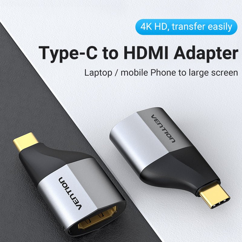 Vention Type-C to HDMI™ Adapter Gray Alloy Type - Vention