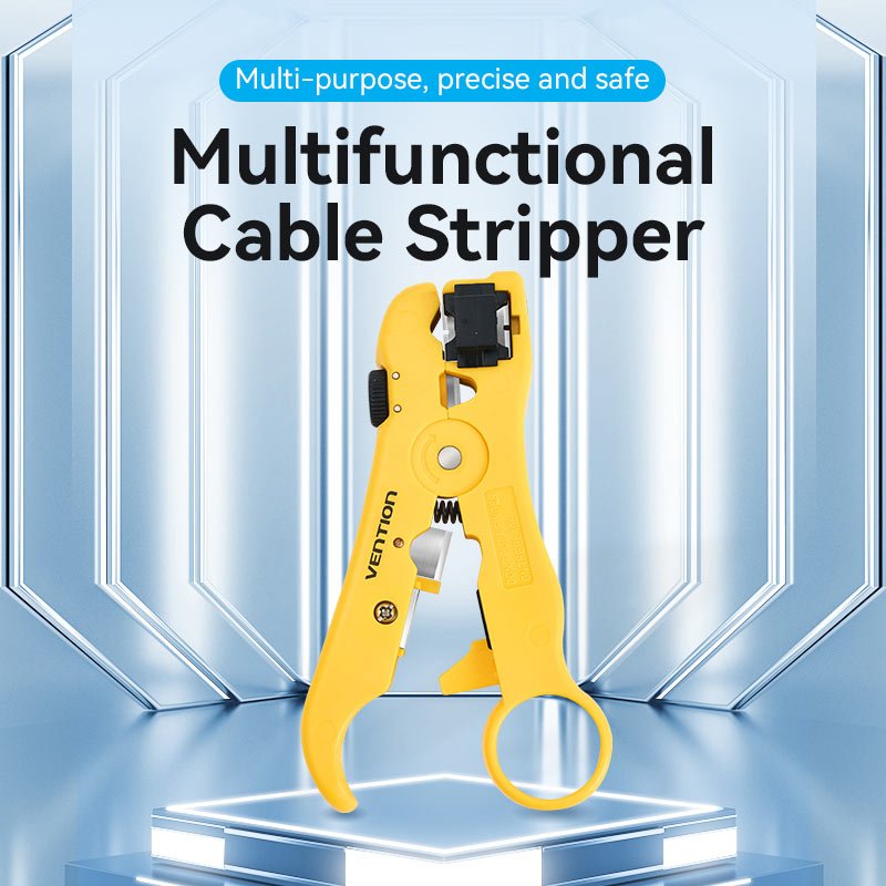 Vention Coaxial Cable Stripper Yellow - Vention