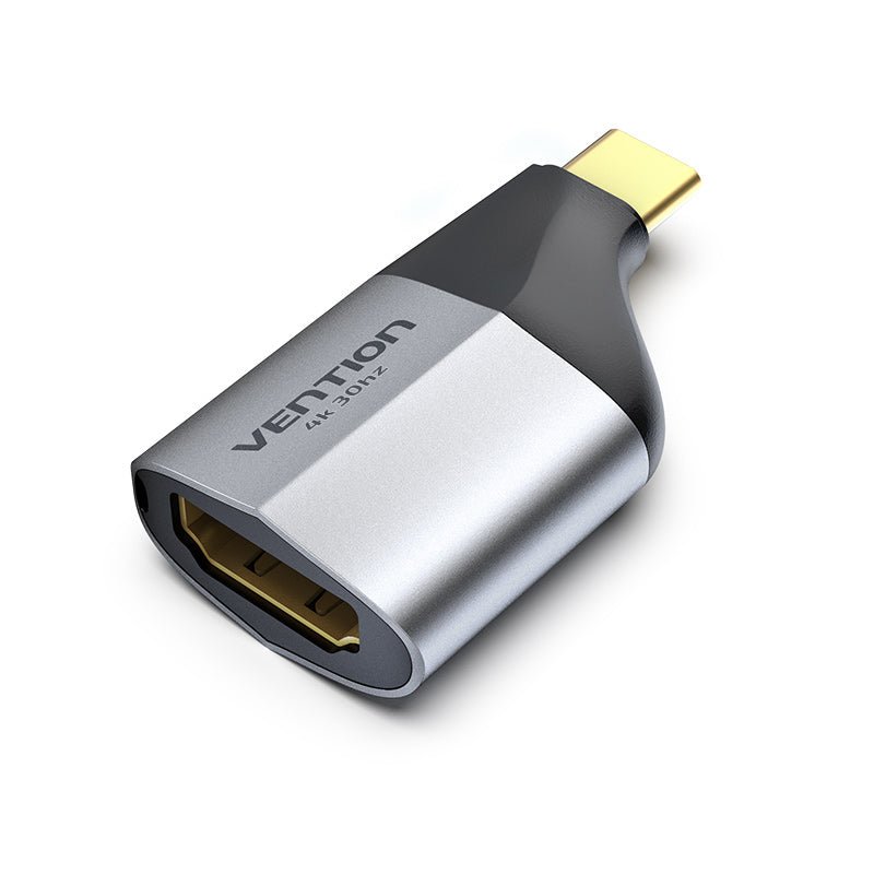 Vention type-C to HDMI Adapter Gray Aluminum Alloy Type - Vention