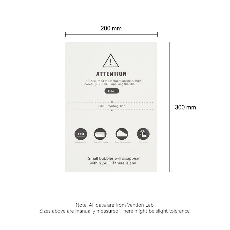 Vention Intelligent Screen Film Cutter with Touch Screen - EU Plug
