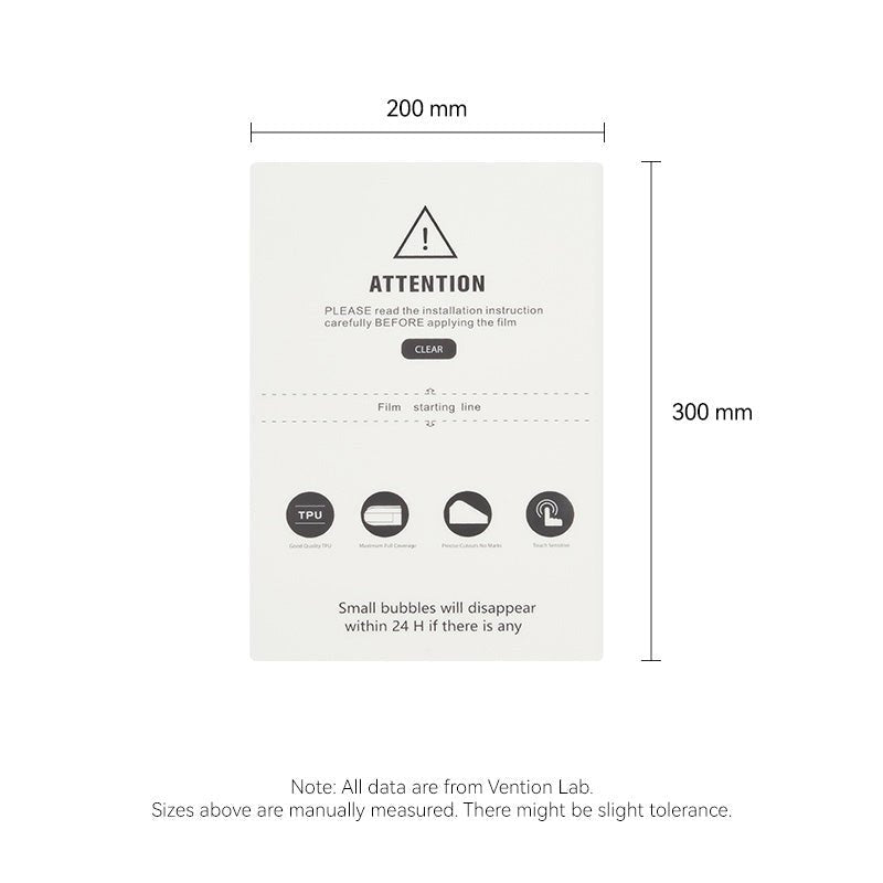 Vention Intelligent Screen Film Cutter with Touch Screen - EU Plug - Vention